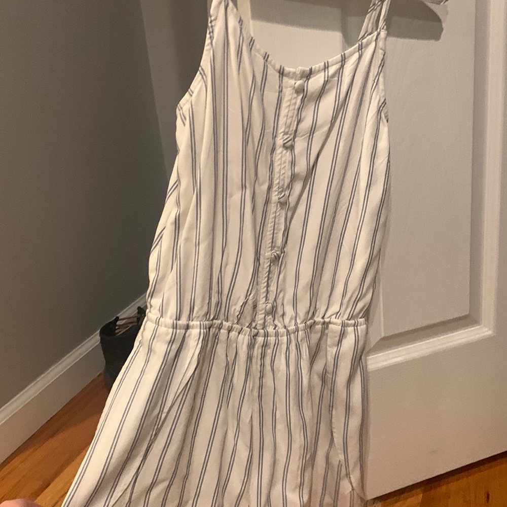 Striped romper